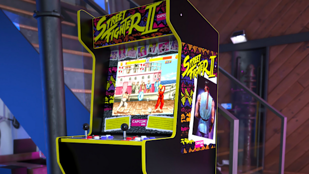 Arcade1UP machines are available for your home from about $800. 
