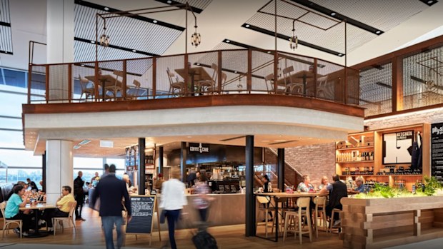 Ms Hildebrandt worked at the Kitchen by Mike restaurant at Sydney Airport.