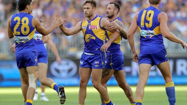 West Coast Eagles down GWS
