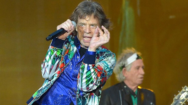 Sir Mick Jagger of The Rolling Stones.