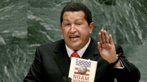 Venezuelan President Hugo Chavez in 2006.