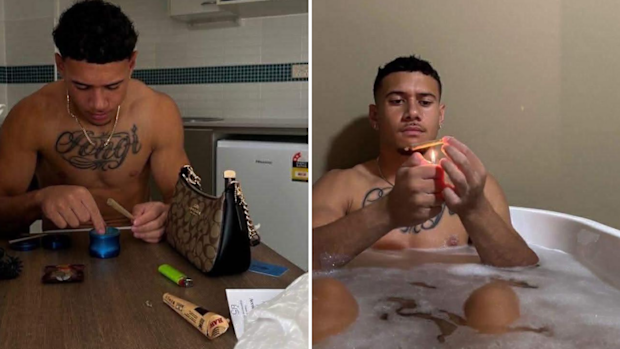 Isaiah Iongi'nin tanımlanamayan bir maddeyle görüntüleri ortaya çıktı.