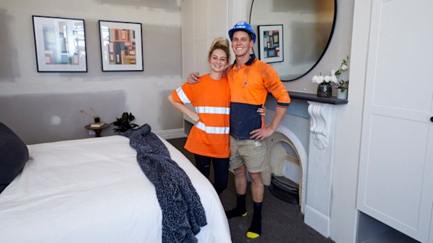 The Block 2019: Tess and Luke week one guest bedroom reveal