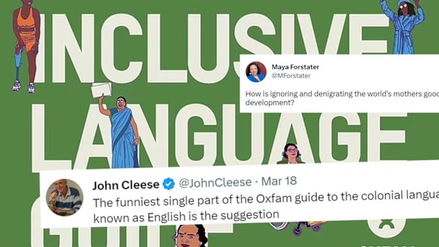Nonprofit Oxfam's inclusivity guide called English the 'language of a colonising nation'