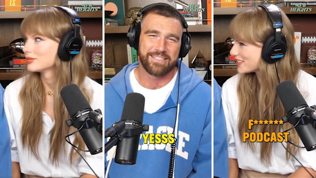 Everyone remain calm - Travis Kelce just confirmed his superstar girlfriend, Taylor Swift, will be the special guest on his New Heights Podcast this week. 