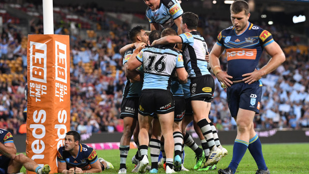 Sharks see-off Titans at Suncorp