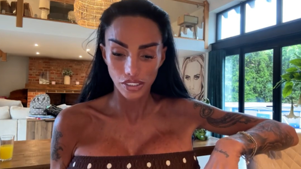 Katie Price gives an update on missing husband Lee Andrews