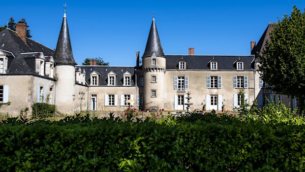 Chateau de Lalande is featured prominently in "The Chateau Diaries," the unlikely YouTube quarantine hit that has made a star of Stephanie Jarvis and her friends and family.