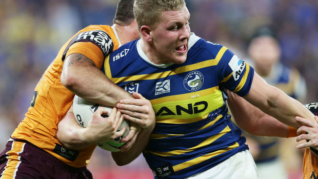 Daniel Alvaro in action for Parramatta.