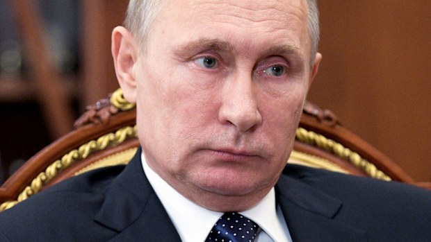 Russian President Vladimir Putin. (AAP)