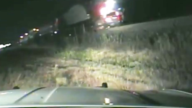It took 35 seconds from when Mr Correa got out of his patrol car to when the train hit.