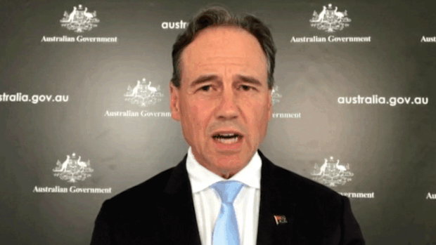 Federal Health Minister Greg Hunt.