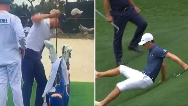 Billy Horschel had a weekend to forget at the Masters. (Twitter)