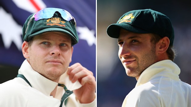 Steve Smith and Phillip Hughes