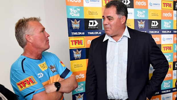 Garth Brennan and Mal Meninga