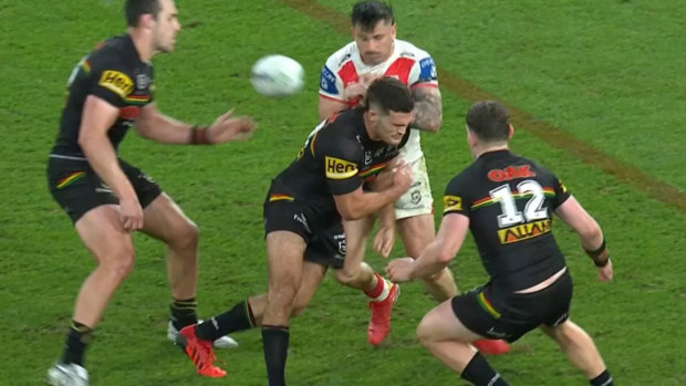 Cleary's hit on Bird attracted much scrutiny but the halfback was ultimately cleared. 