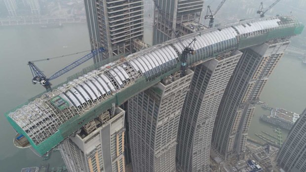 Raffles City Chonqing construction