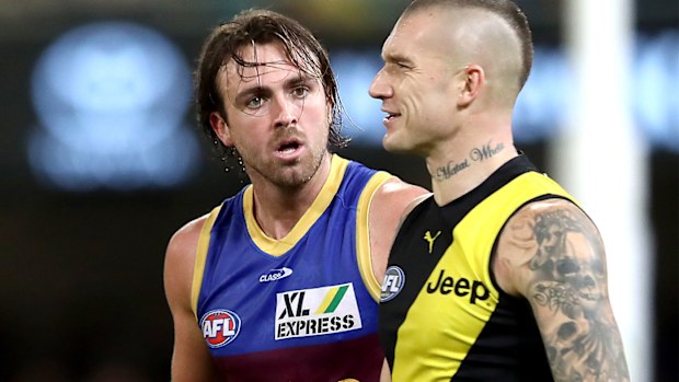 Rhys Mathieson and Dustin Martin