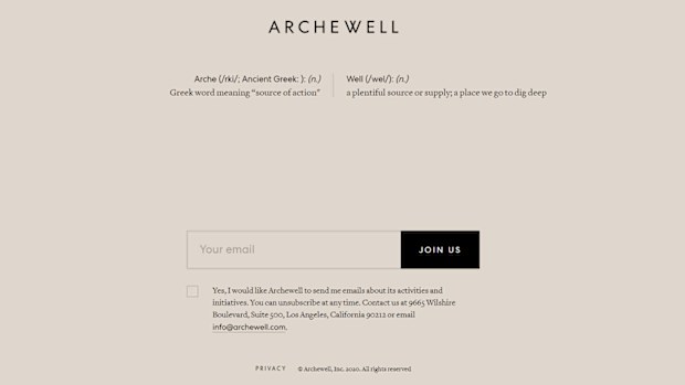 Prince Harry and Meghan Markle's website for Archewell has gone live