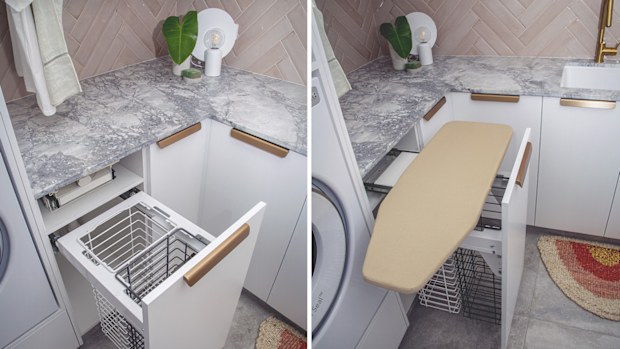El'ise and Matt's renovation: A functional and stylish laundry
