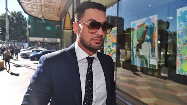 Controversial former Auburn deputy mayor Salim Mehajer. (AAP)