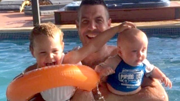 A photo of Perth man Chris Taylor shared on Go Fund Me by his family trying to raise funds to bring him home after his sudden death in Bali.