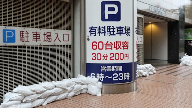 Japan Typhoon Hagibis approaches  5