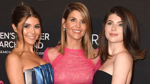 Lori Loughlin, Olivia Jade Giannulli and Isabella Rose Giannulli
