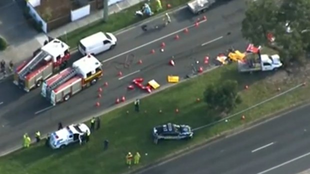 Carrum Downs hit run: CCTV shows police raiding factory to arrest man ...