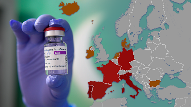 Nations suspend AstraZeneca vaccine