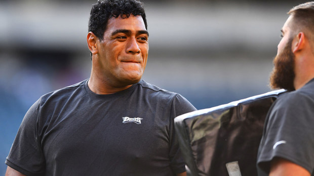 Jordan Mailata of the Philadelphia Eagles