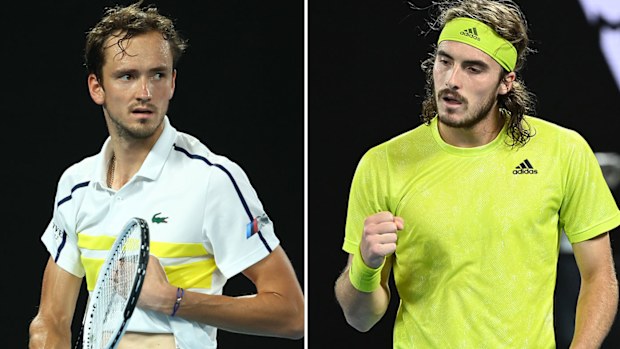 Daniil Medvedev, Stefanos Tsistsipas 