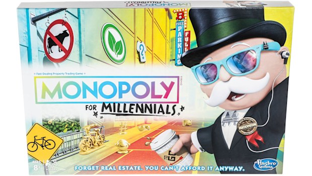Monopoly for Millennials takes a swipe at a whole generation.