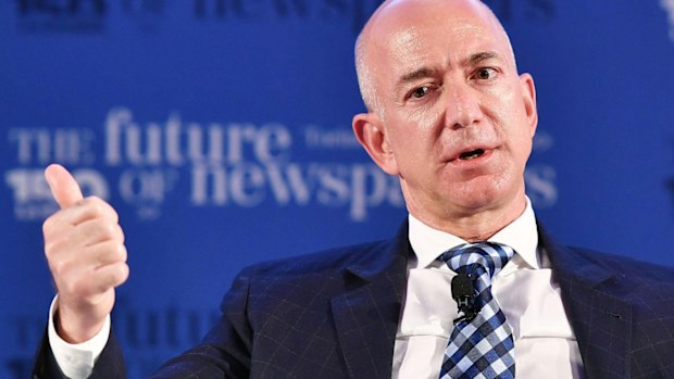 Amazon founder Jeff Bezos. (AAP)