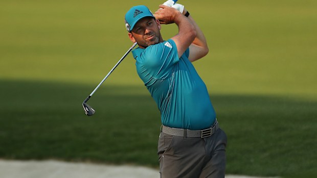 Former Masters champion Sergio Garcia.