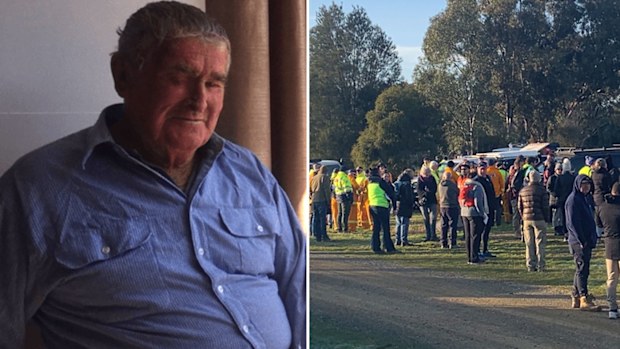 Bruce Evans was last seen on Tuesday night at his home in Neilborough, north of Bendigo. 