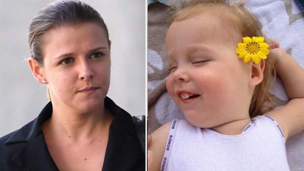 Ashleigh Meagan Watterson (left) is accused of attempted murder of her daughter, Sarah. (AAP/Supplied)