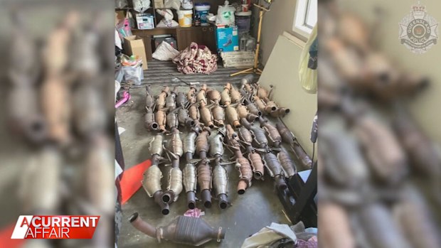 It appears stealing car parts has become the latest trend with police reporting thefts of catalytic converters, an expensive part of an exhaust system.