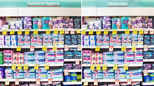 Woolworths rebrand aims to destigmatise menstrual care