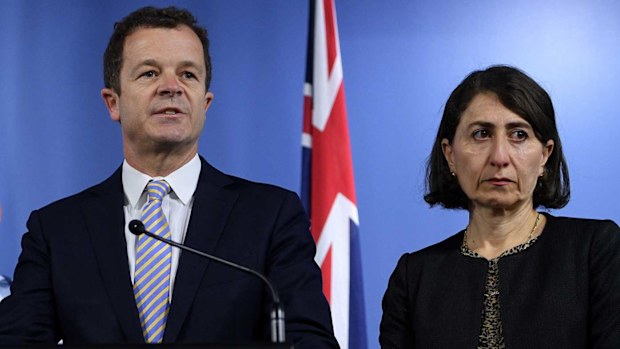 NSW Attorney-General Mark Speakman and Premier Gladys Berejiklian. (AAP)