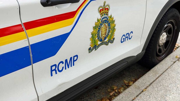 A Royal Canadian Mounted Police (RCMP) car.