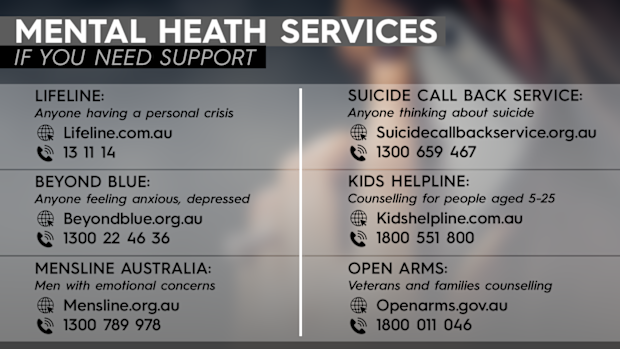 Mental Health Services, hotline, contact details