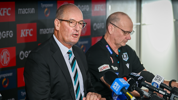 Port Adelaide chairman David Koch