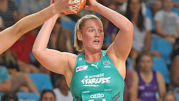 Caitlin Thwaites of the Vixens