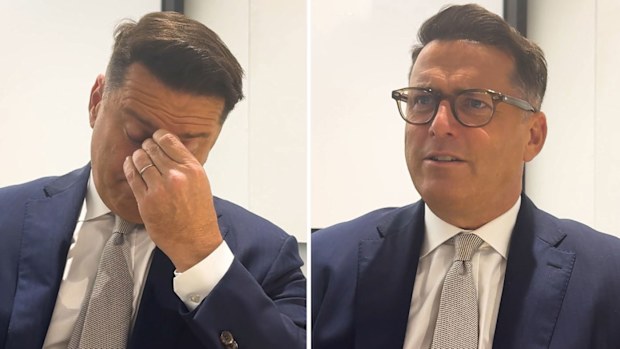 Karl Stefanovic reacts to John Dutton's Yellowstone death