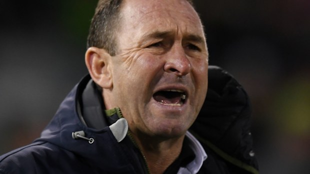 Canberra coach Ricky Stuart