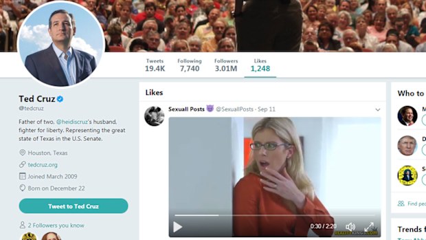 A screenshot of one of the few decent moments in the video. (Twitter)