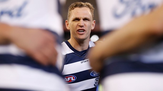 Joel Selwood of the Cats