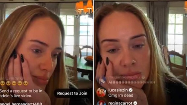Singer Adele debuts new single on Instagram live