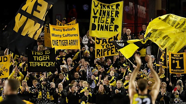 Richmond Tigers fans